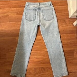 Reformation Liza Light Blue Women's straight Jeans